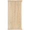 Astin Low Bookcase, 1 Shelf, 816mm High, Oak