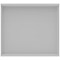 Astin Desk High Bookcase, 1 Shelf, 730mm High, White