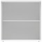 Astin Low Bookcase, 1 Shelf, 816mm High, White