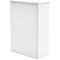 Astin Medium Bookcase, 2 Shelves, 1204mm High, White