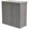 Astin Low Bookcase, 1 Shelf, 816mm High, Grey Oak