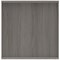 Astin Low Bookcase, 1 Shelf, 816mm High, Grey Oak