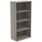 Astin Tall Bookcase, 3 Shelves, 1592mm High, Grey Oak Astin Tall Bookcase, 3 Shelves, 1592mm High, Grey Oak