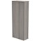 Astin Extra Tall Bookcase, 4 Shelves, 1980mm High, Grey Oak