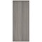 Astin Extra Tall Bookcase, 4 Shelves, 1980mm High, Grey Oak
