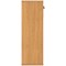 Astin Medium Wooden Cupboard, 2 Shelves, 1204mm High, Beech