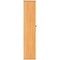 Astin Extra Tall Wooden Cupboard, 4 Shelves, 1980mm High, Beech