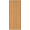 Astin Extra Tall Wooden Cupboard, 4 Shelves, 1980mm High, Beech