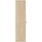 Astin Tall Wooden Cupboard, 3 Shelves, 1592mm High, Oak