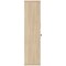 Astin Tall Wooden Cupboard, 3 Shelves, 1592mm High, Oak Astin Tall Wooden Cupboard, 3 Shelves, 1592mm High, Oak