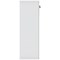 Astin Medium Wooden Cupboard,2 Shelves, 1204mm High, White