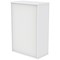 Astin Medium Wooden Cupboard,2 Shelves, 1204mm High, White