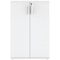 Astin Medium Wooden Cupboard,2 Shelves, 1204mm High, White