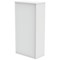 Astin Tall Wooden Cupboard, 3 Shelves, 1592mm High, White