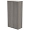 Astin Tall Wooden Cupboard, 3 Shelves, 1592mm High, Grey Oak