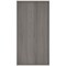 Astin Tall Wooden Cupboard, 3 Shelves, 1592mm High, Grey Oak