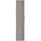 Astin Extra Tall Wooden Cupboard, 4 Shelves, 1980mm High, Grey Oak