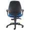 First High Back Posture Chair with Adjustable Arms, Blue