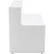 Jemini Reception Unit, 1400x800x740mm, White