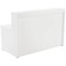 Jemini Reception Unit, 1600x800x740mm, White Jemini Reception Unit, 1600x800x740mm, White