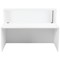 Jemini Reception Unit, 1600x800x740mm, White Jemini Reception Unit, 1600x800x740mm, White