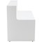 Jemini Reception Unit, 1600x800x740mm, White Jemini Reception Unit, 1600x800x740mm, White