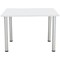 Jemini Rectangular Meeting Table, 1200x800mm, White