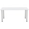 Jemini Rectangular Meeting Table, 1600x800mm, White