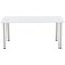 Jemini Rectangular Meeting Table, 1800x800mm, White