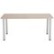 Jemini Rectangular Meeting Table, 1600x800mm, Grey Oak