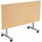 Jemini Rectangular Tilt Table, 1600x700mm, Oak