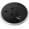 Nexus In Desk Power Module, Black