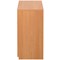 Serrion Premium Low Cupboard, 1 Shelf 800mm High, Beech