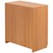 Serrion Premium Low Cupboard, 1 Shelf 800mm High, Beech