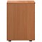 First 3 Drawer Mobile Pedestal, Beech