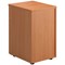 First 3 Drawer Mobile Pedestal, Beech