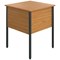 Jemini Eco Midi Homework Desk 600x600mm Oak