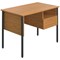 Jemini Eco 18 Homework Desk Four Leg 1000x500x730mm Oak