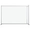 Nobo Modular Desk Divider Extension Acrylic 1400x50x1000mm Clear