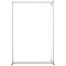 Nobo Modular Free Standing Room Divider Extension Acrylic 1200x50x1800mm Clear