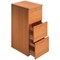 Jemini Foolscap Filing Cabinet, 3 Drawer, Beech Jemini Foolscap Filing Cabinet, 3 Drawer, Beech