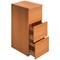 Jemini Foolscap Filing Cabinet, 3 Drawer, Beech