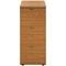 Jemini Foolscap Filing Cabinet, 3 Drawer, Oak