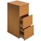 Jemini Foolscap Filing Cabinet, 3 Drawer, Oak