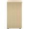 Jemini Foolscap Filing Cabinet, 3 Drawer, Maple