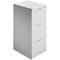 Jemini Foolscap Filing Cabinet, 3 Drawer, White