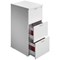 Jemini Foolscap Filing Cabinet, 3 Drawer, White