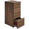 Jemini Foolscap Filing Cabinet, 3 Drawer, Walnut
