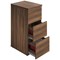 Jemini Foolscap Filing Cabinet, 3 Drawer, Walnut Jemini Foolscap Filing Cabinet, 3 Drawer, Walnut