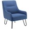Jemini Reception Armchair, Hairpin Leg, Navy Jemini Reception Armchair, Hairpin Leg, Navy